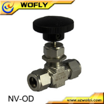 NV-OD Flange end straight type gas needle valve